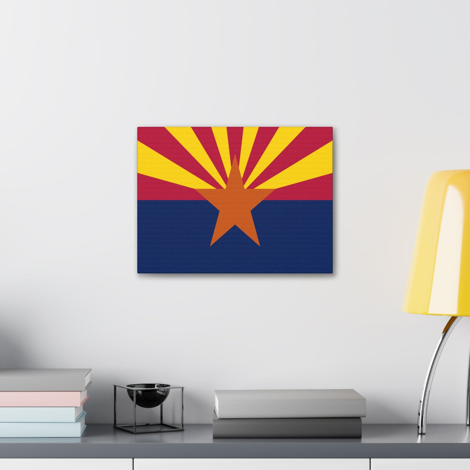 Arizona State Flag Canvas Vibrant Wall Art Unframed Home Decor-Express Your Love Gifts