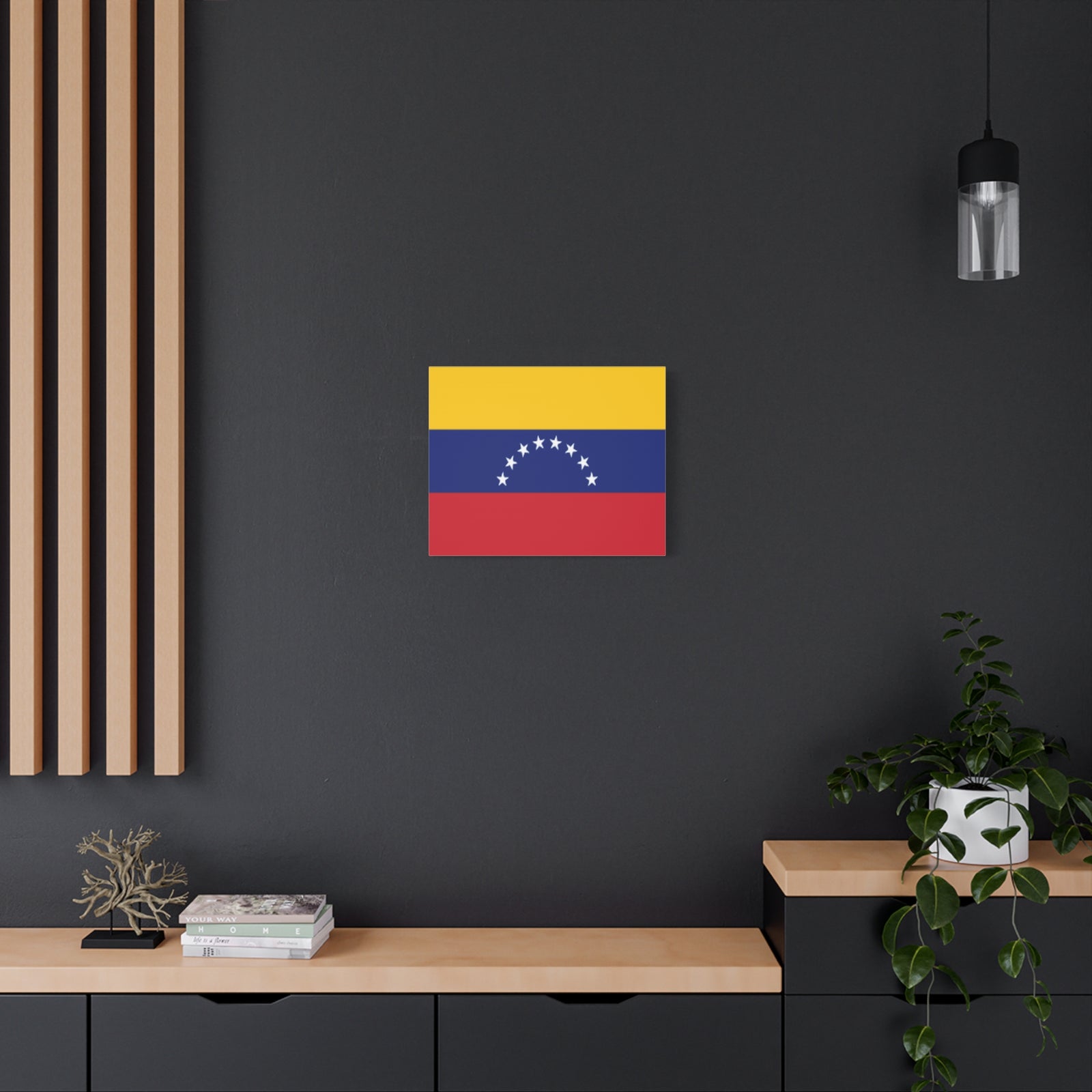Venezuela Country Flag Canvas Vibrant Wall Art Unframed Home Decor-Express Your Love Gifts
