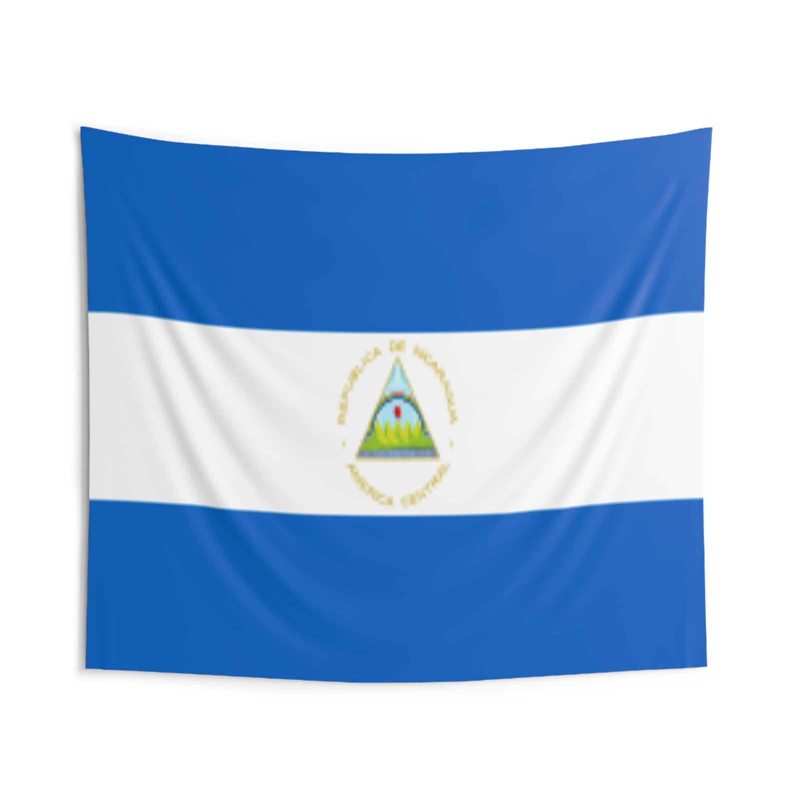 Nicaragua Country Flag Wall Hanging Tapestry-Express Your Love Gifts
