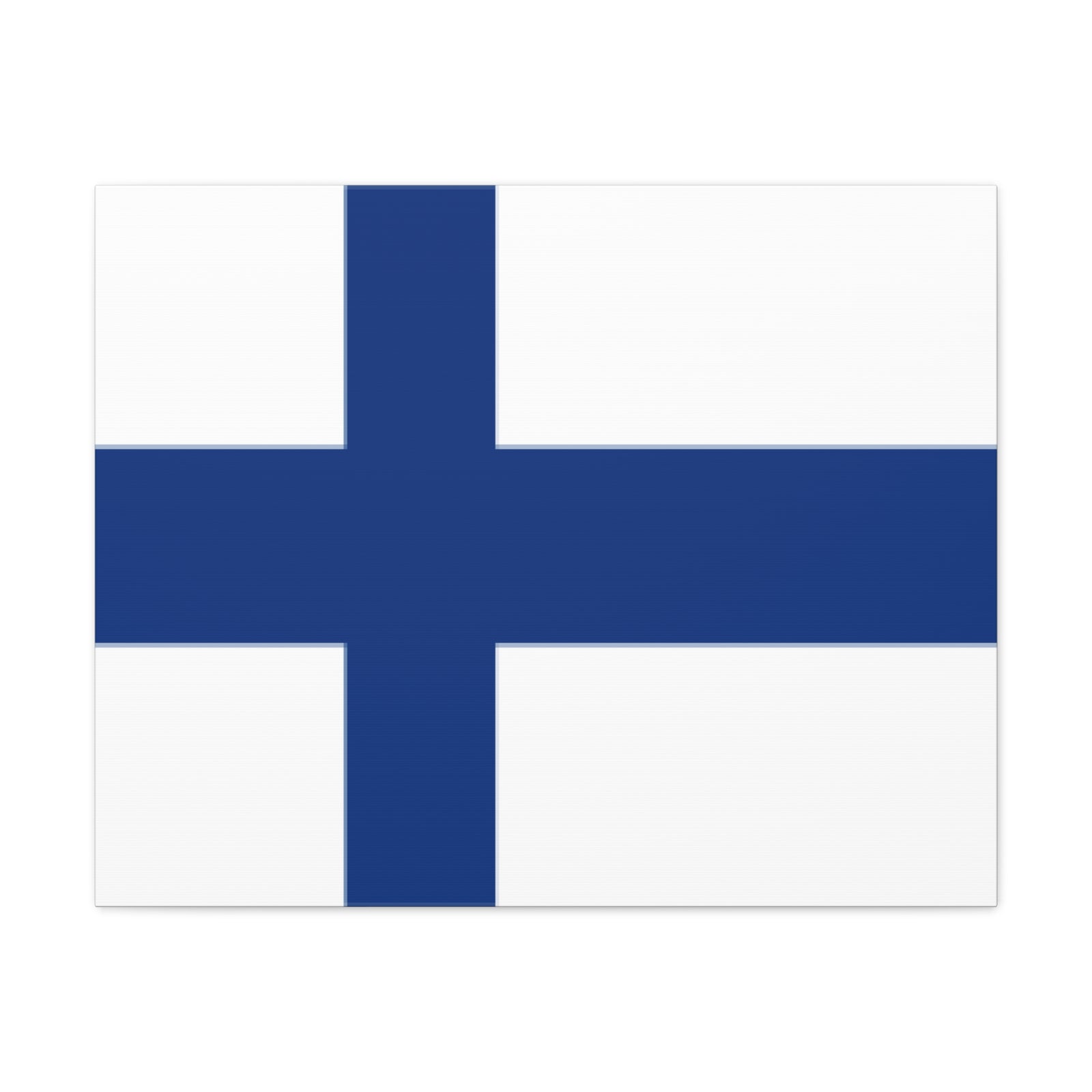 Finland Country Flag Canvas Vibrant Wall Art Unframed Home Decor-Express Your Love Gifts