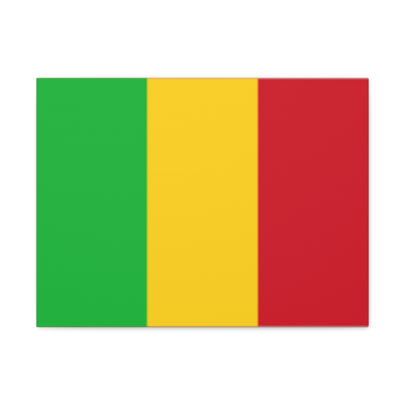 Mali Country Flag Canvas Vibrant Wall Art Unframed Home Decor-Express Your Love Gifts