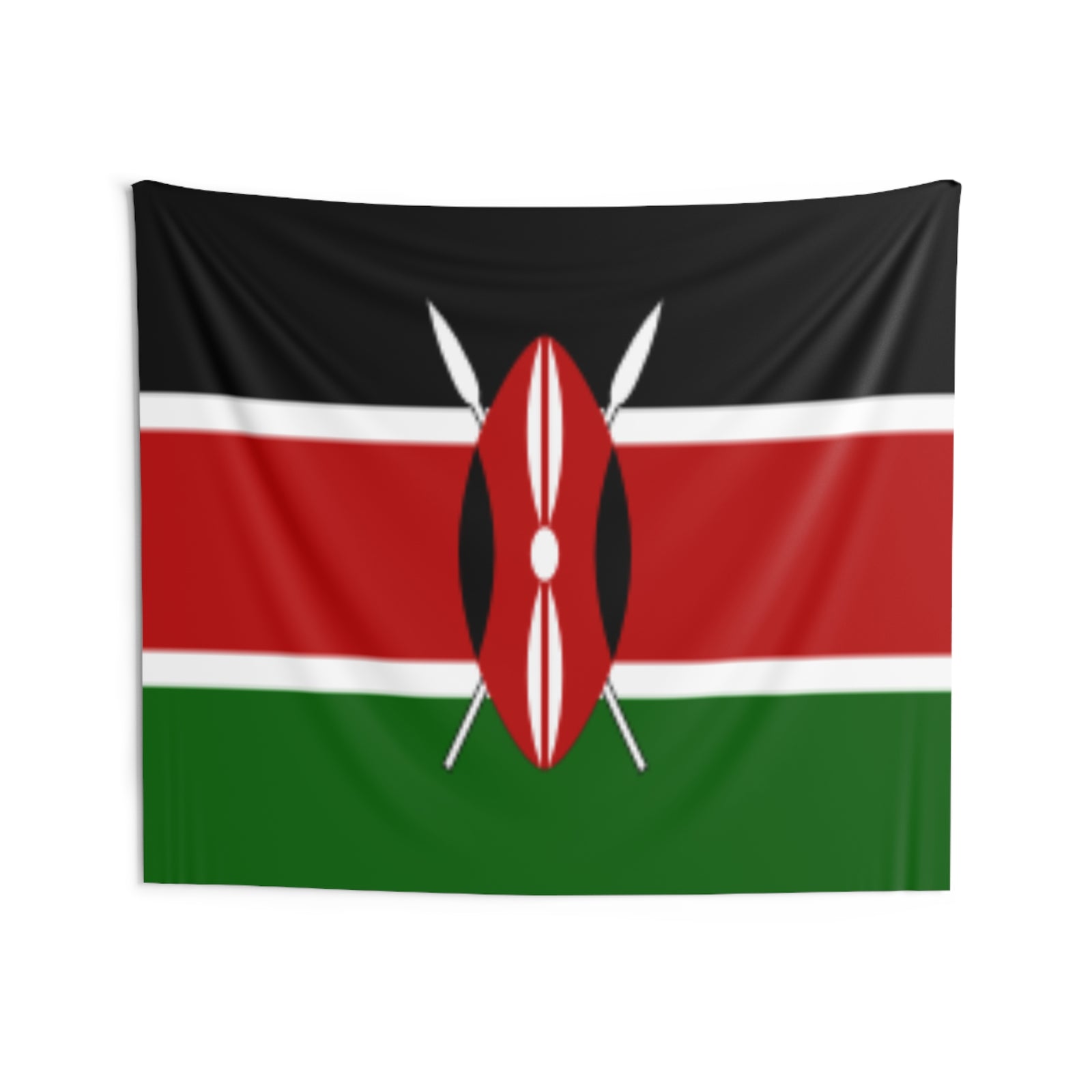 Kenya Country Flag Wall Hanging Tapestry-Express Your Love Gifts