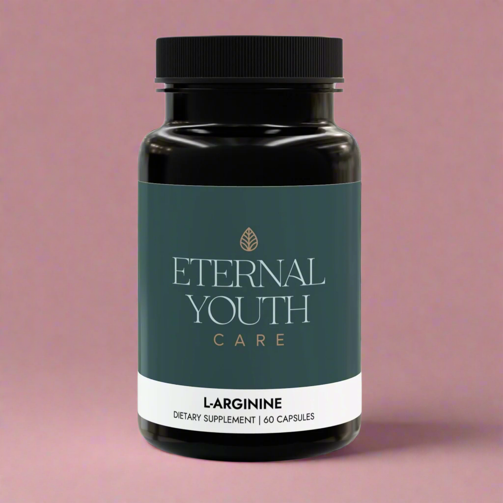 Eternal Youth L-Arginine Supplement – Performance & Recovery Support | Non-GMO (60 Capsules)-Express Your Love Gifts