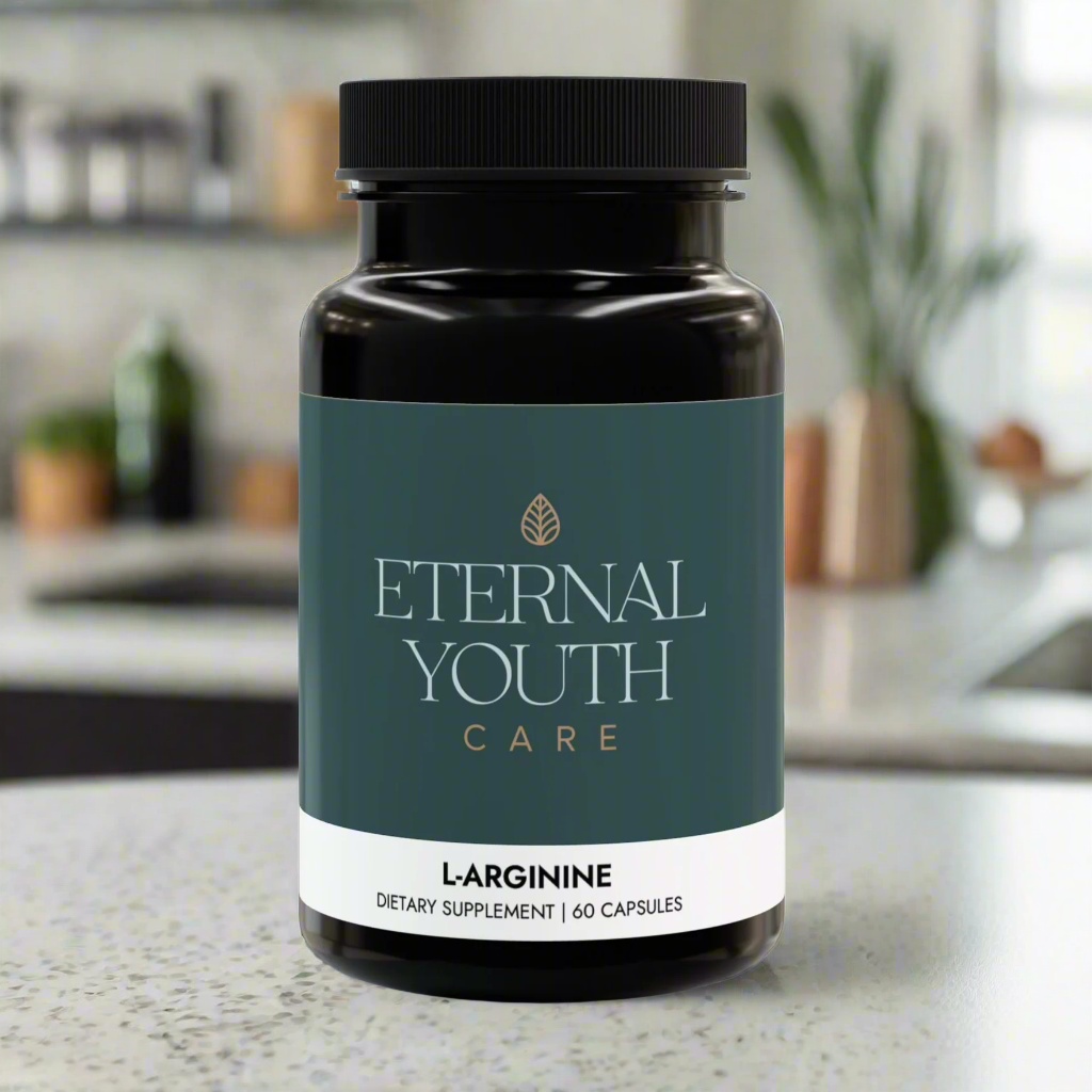 Eternal Youth L-Arginine Supplement – Performance & Recovery Support | Non-GMO (60 Capsules)-Express Your Love Gifts
