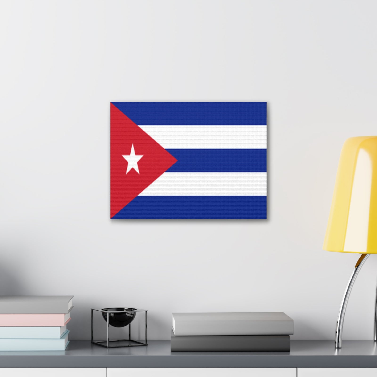 Cuba Country Flag Canvas Vibrant Wall Art Unframed Home Decor-Express Your Love Gifts