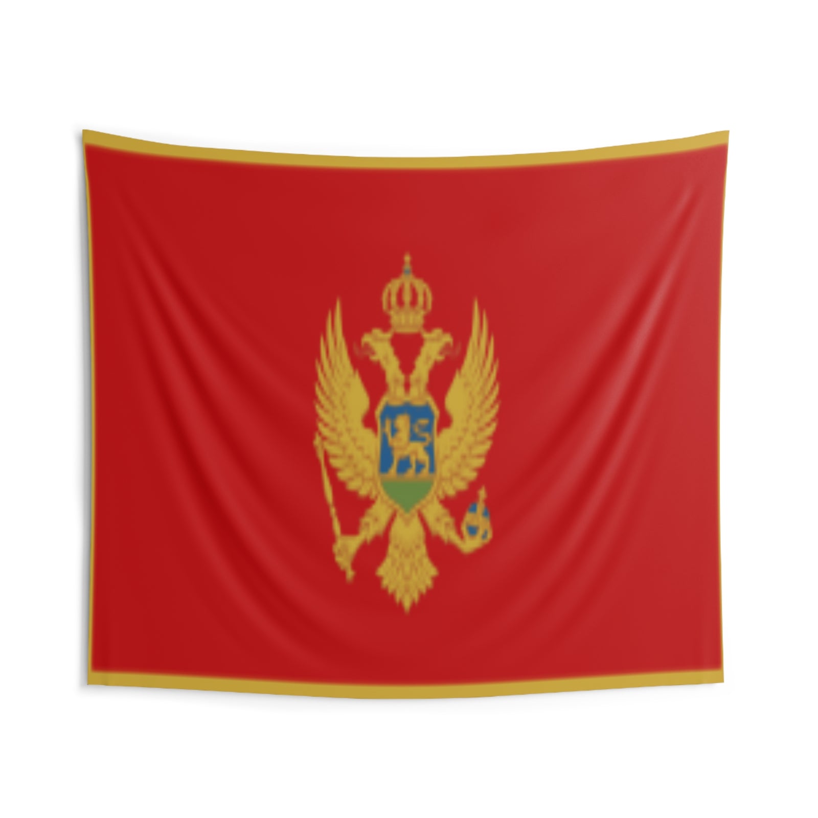 Montenegro Country Flag Wall Hanging Tapestry-Express Your Love Gifts