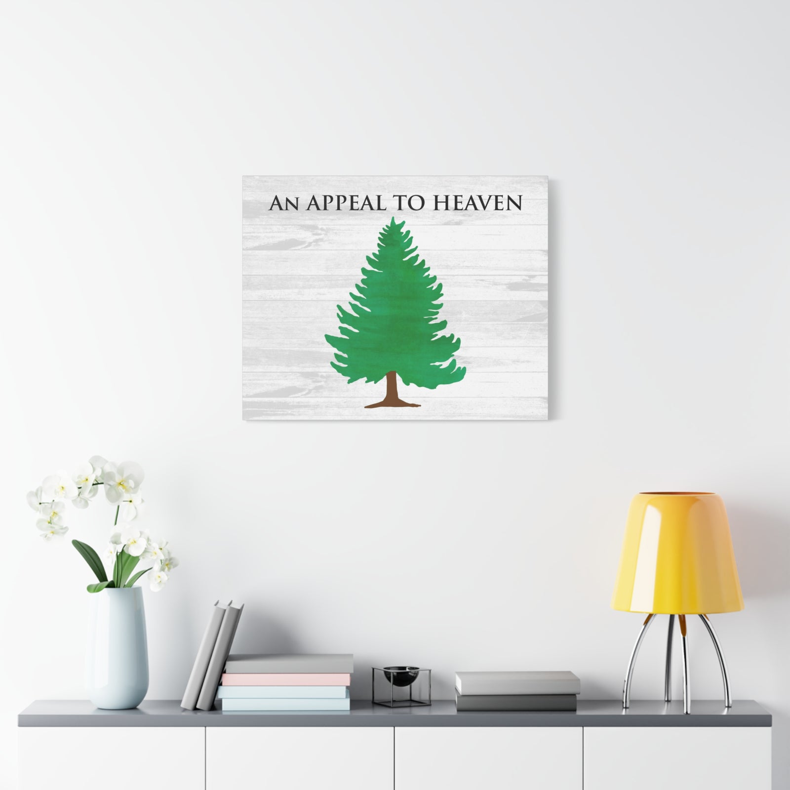 Scripture Walls An Appeal to Heaven Bible Verse Canvas Christian Wall Art Ready to Hang Unframed-Express Your Love Gifts