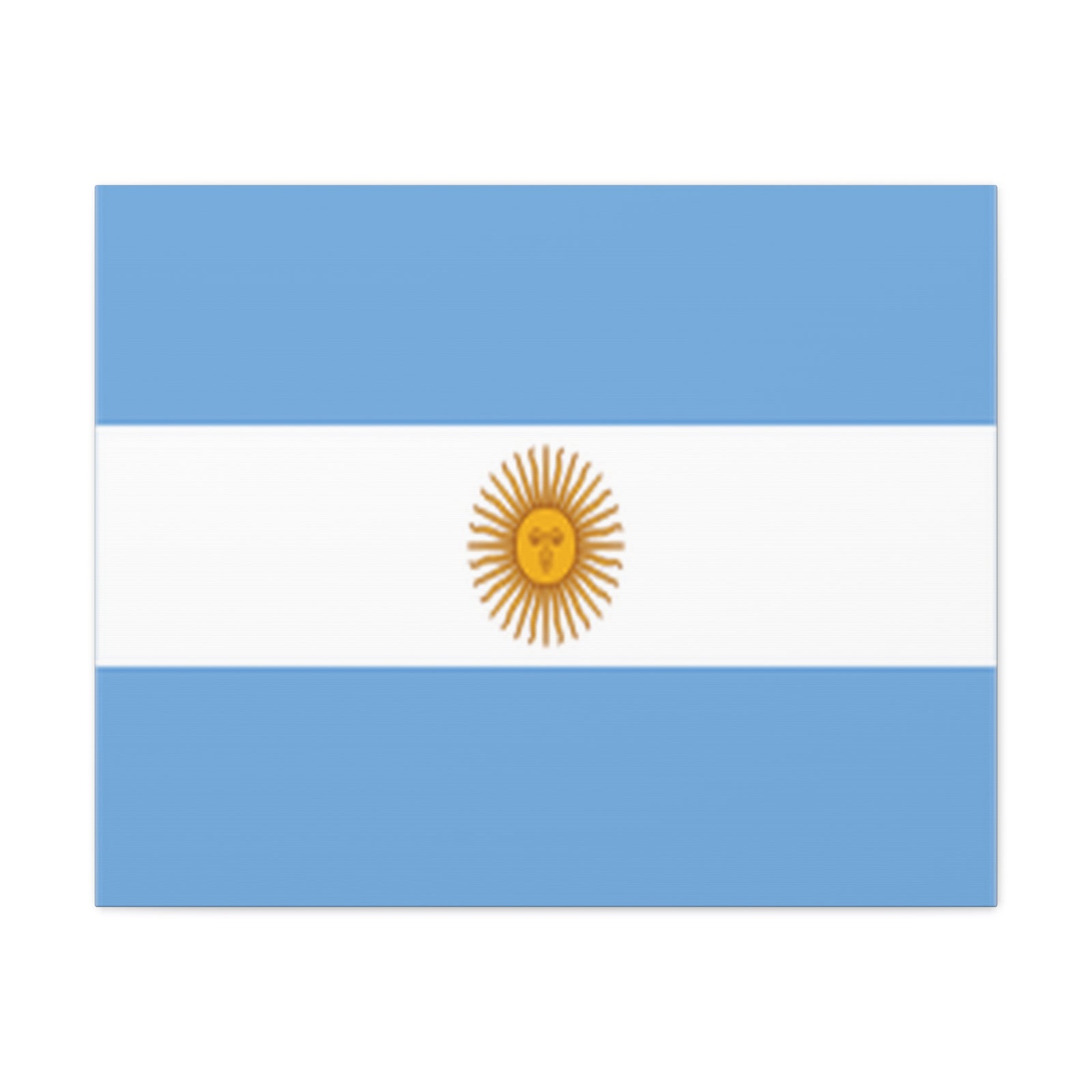 Argentina Country Flag Canvas Vibrant Wall Art Unframed Home Decor-Express Your Love Gifts