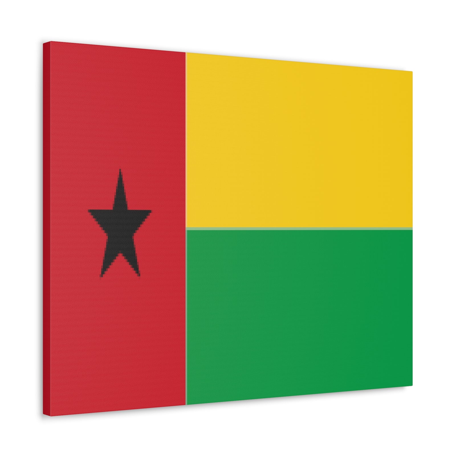 Guinea-Bissau Country Flag Canvas Vibrant Wall Art Unframed Home Decor-Express Your Love Gifts