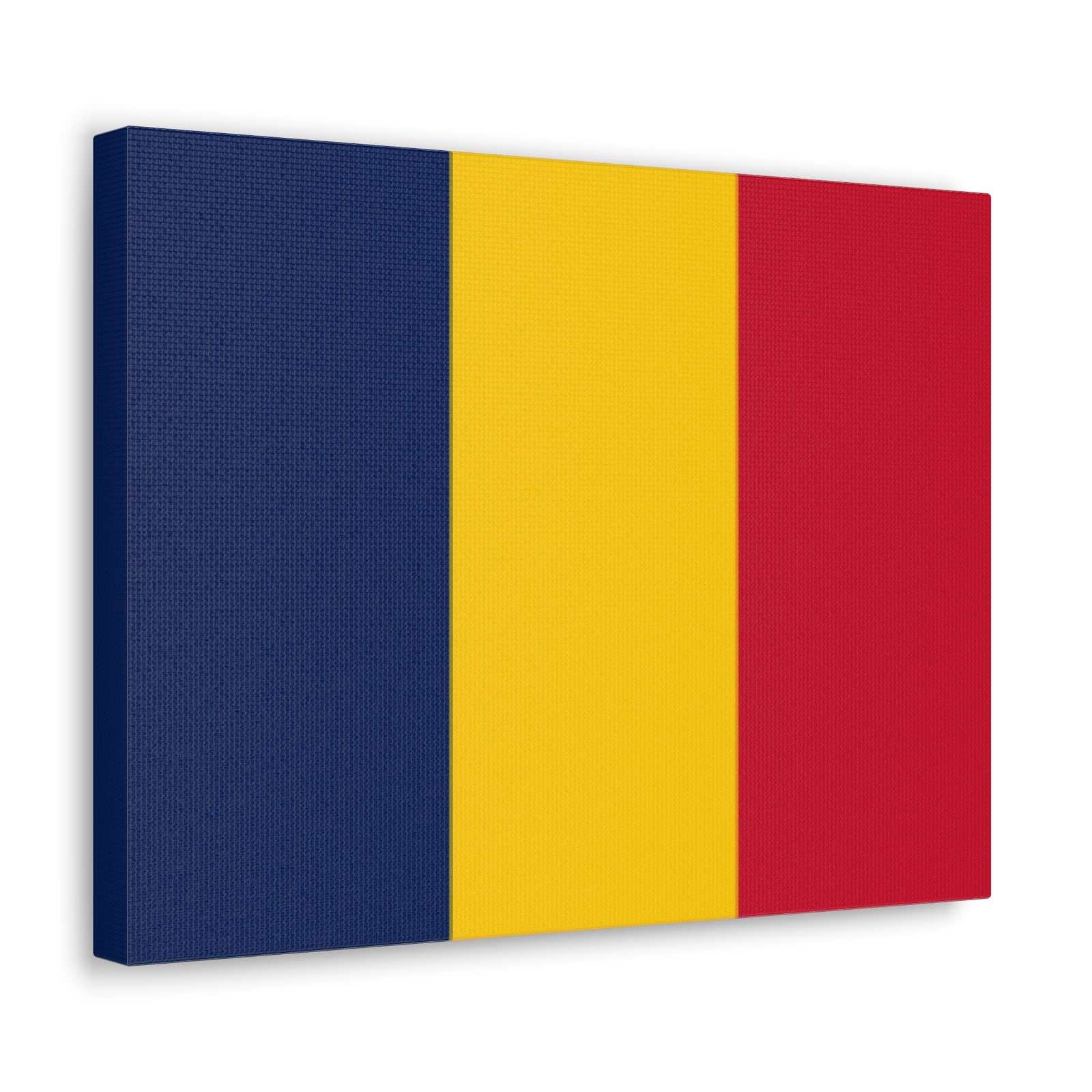 Chad Country Flag Canvas Vibrant Wall Art Unframed Home Decor-Express Your Love Gifts