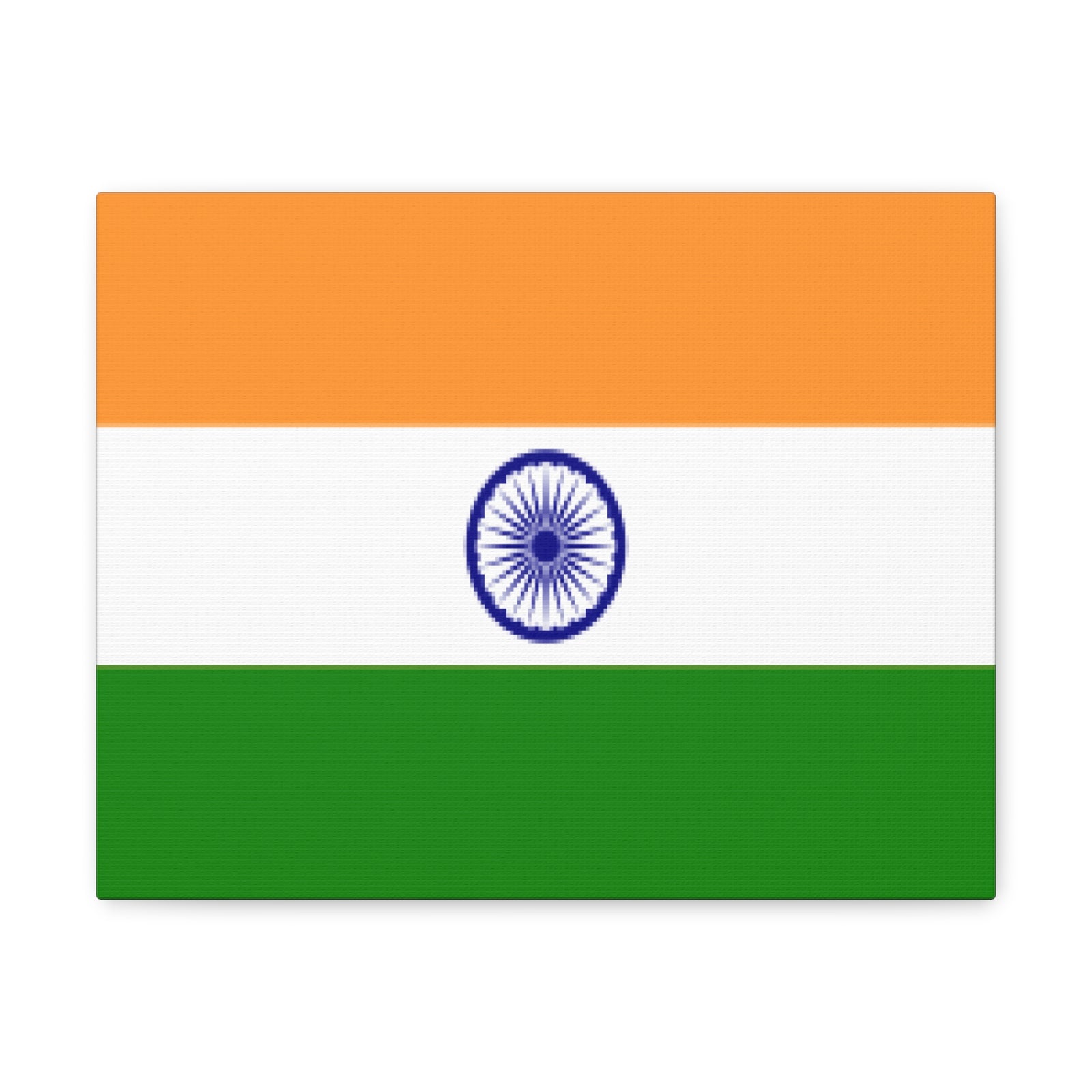 India Country Flag Canvas Vibrant Wall Art Unframed Home Decor-Express Your Love Gifts