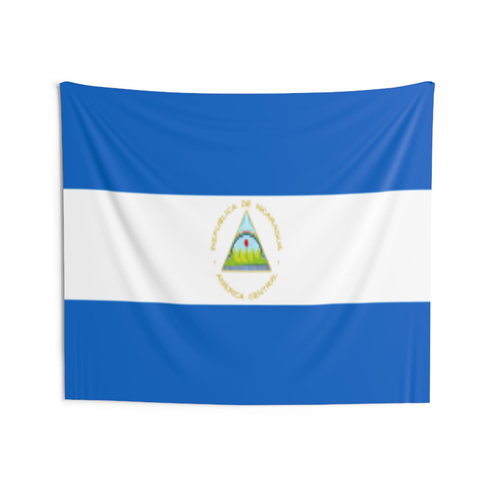 Nicaragua Country Flag Wall Hanging Tapestry-Express Your Love Gifts