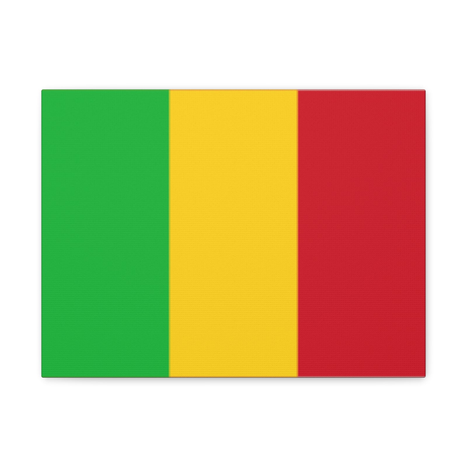 Mali Country Flag Canvas Vibrant Wall Art Unframed Home Decor-Express Your Love Gifts