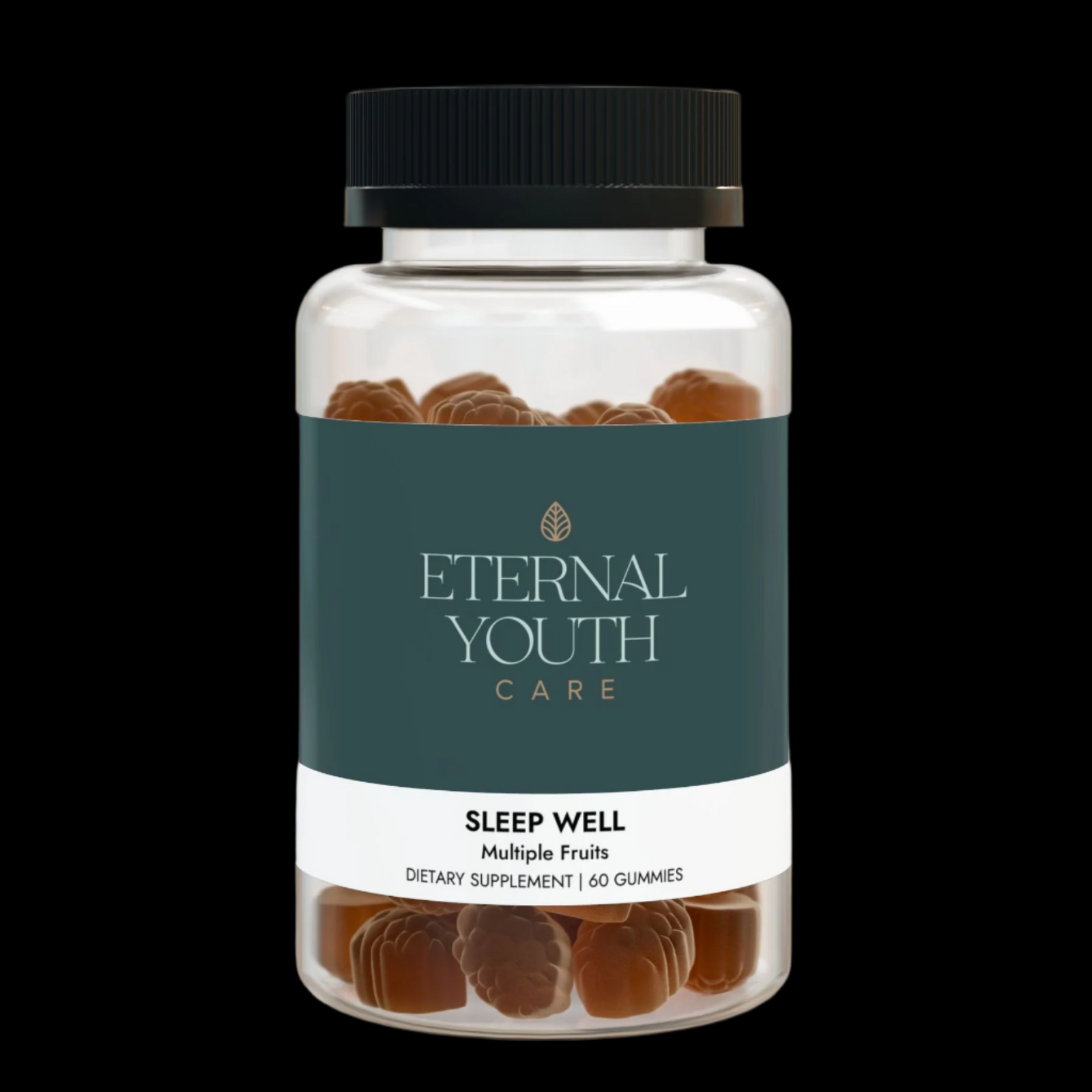 Eternal Youth Care Sleep Well Gummies – Supports Sleep & Healthy Circadian Rhythms – Multi-Fruit Flavor, Non-GMO (60 Gummies)-Express Your Love Gifts