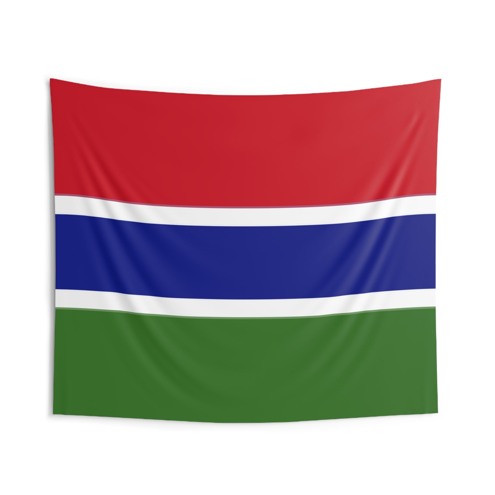 Gambia Country Flag Wall Hanging Tapestry-Express Your Love Gifts