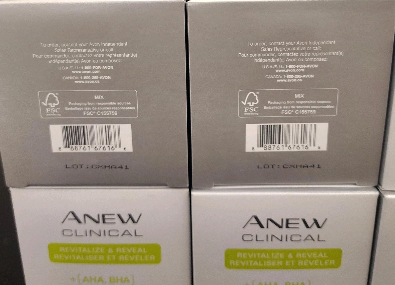 2 Pack Avon ANEW Clinical Revitalize & Reveal +AHA Wrinkle Corrector Cream 50mL Each – Exp 06/2027-Express Your Love Gifts
