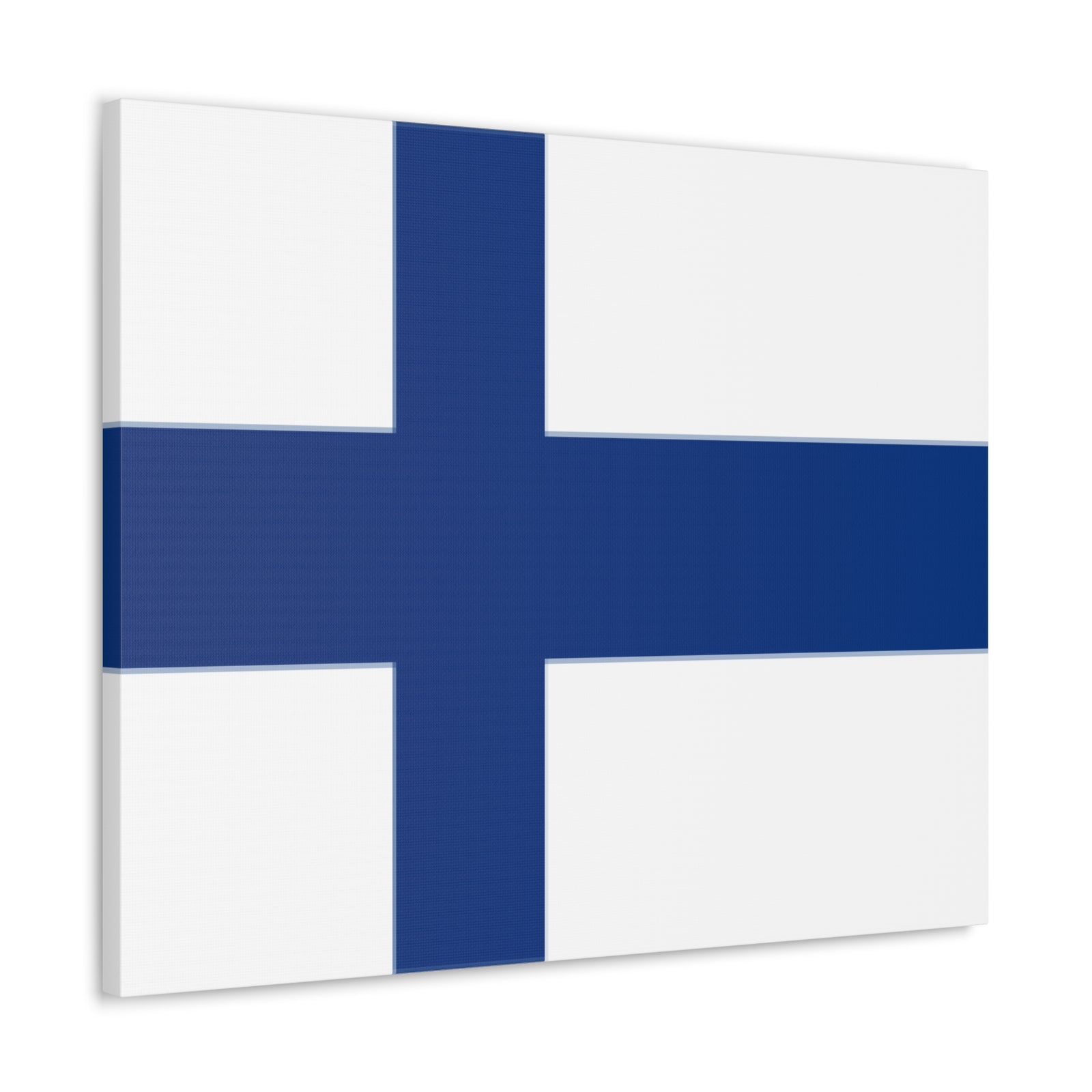 Finland Country Flag Canvas Vibrant Wall Art Unframed Home Decor-Express Your Love Gifts
