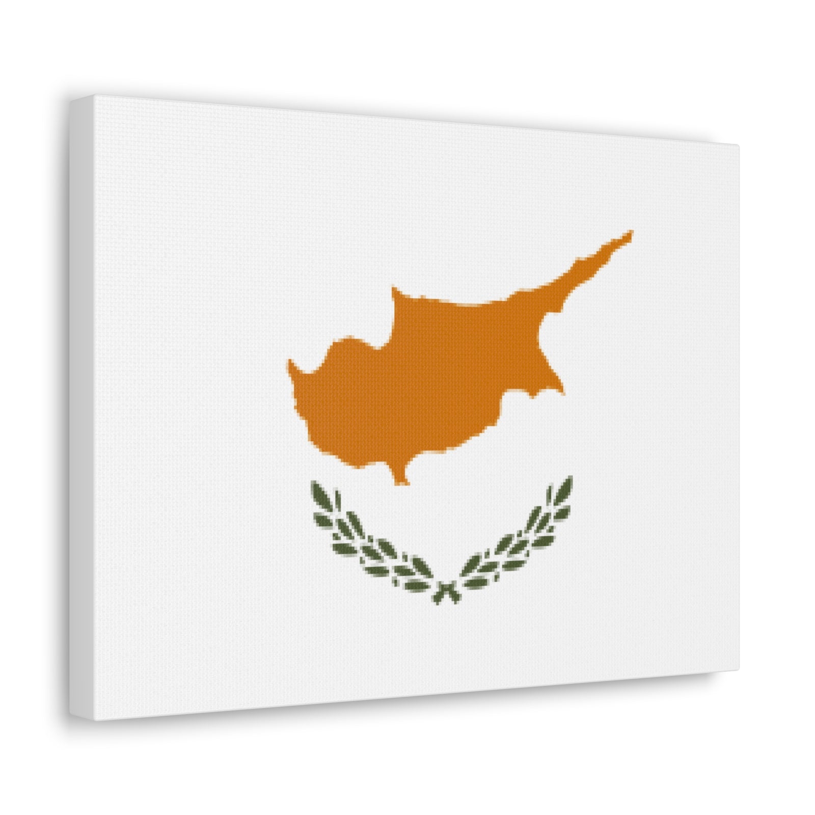 Cyprus Country Flag Canvas Vibrant Wall Art Unframed Home Decor-Express Your Love Gifts