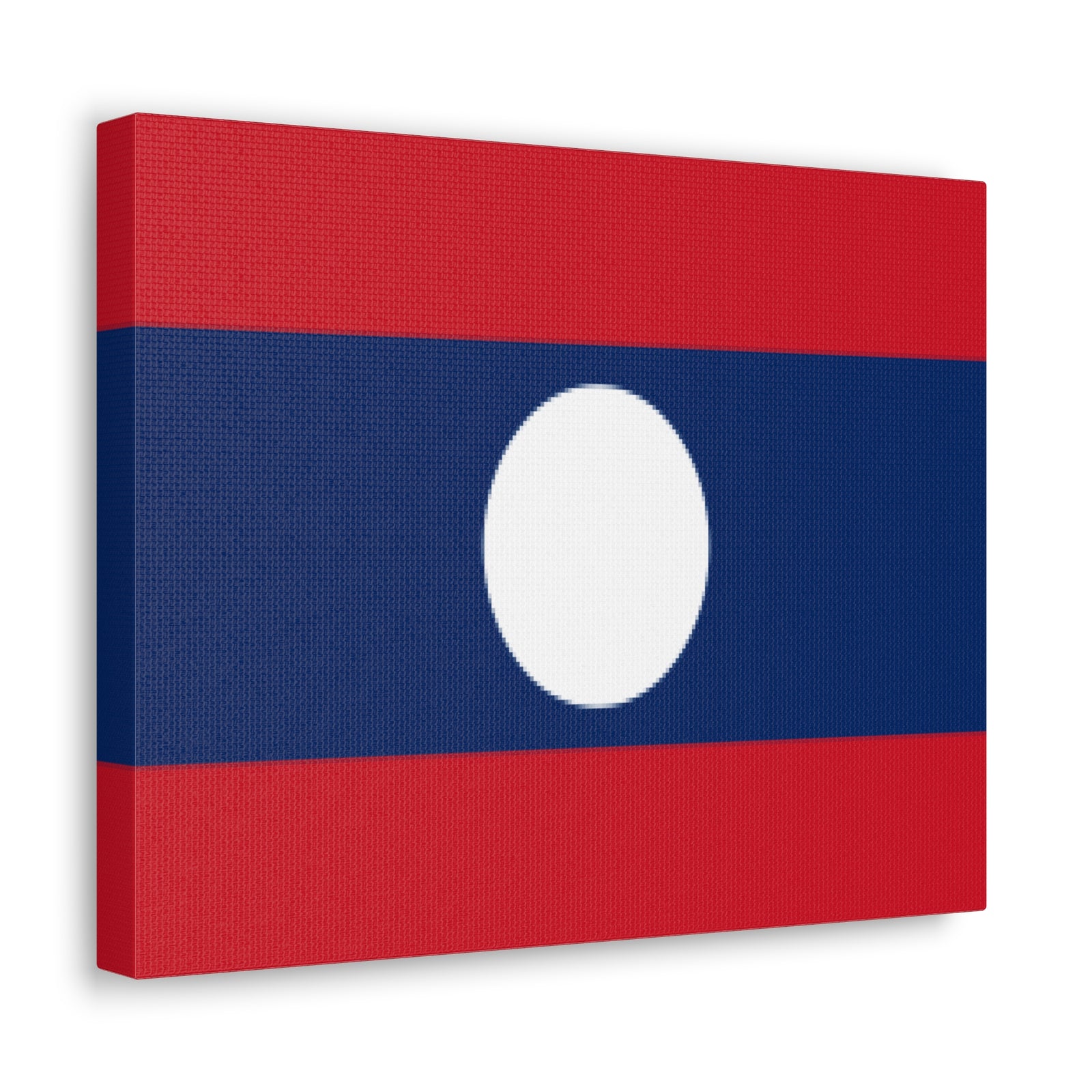 Laos Country Flag Canvas Vibrant Wall Art Unframed Home Decor-Express Your Love Gifts