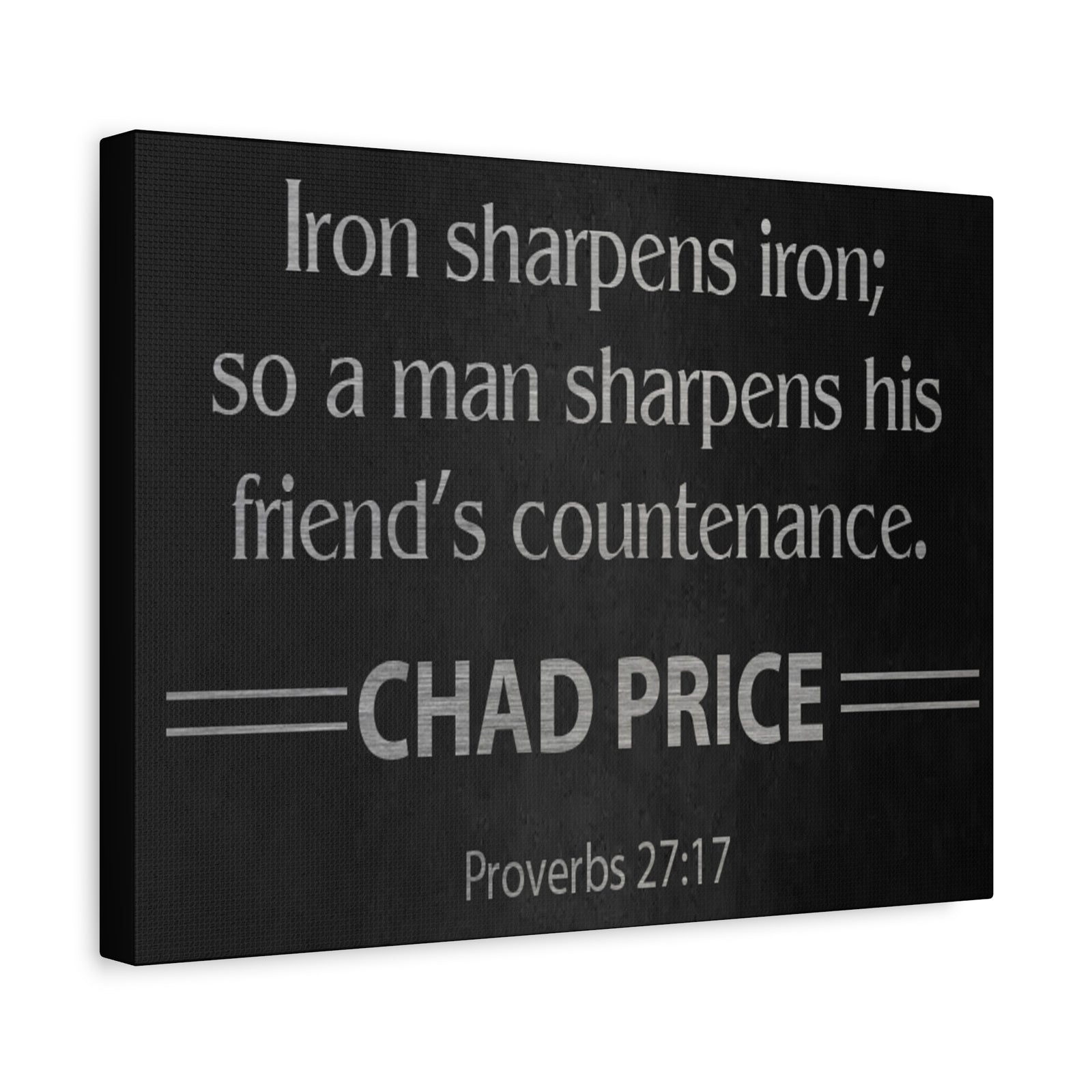 Personalized Proverbs 27:17-Express Your Love Gifts