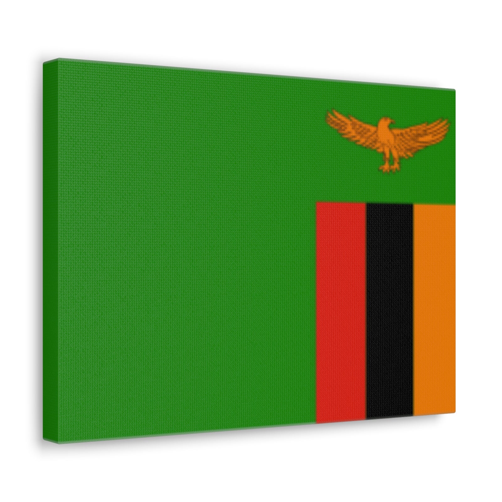 Zambia Country Flag Canvas Vibrant Wall Art Unframed Home Decor-Express Your Love Gifts