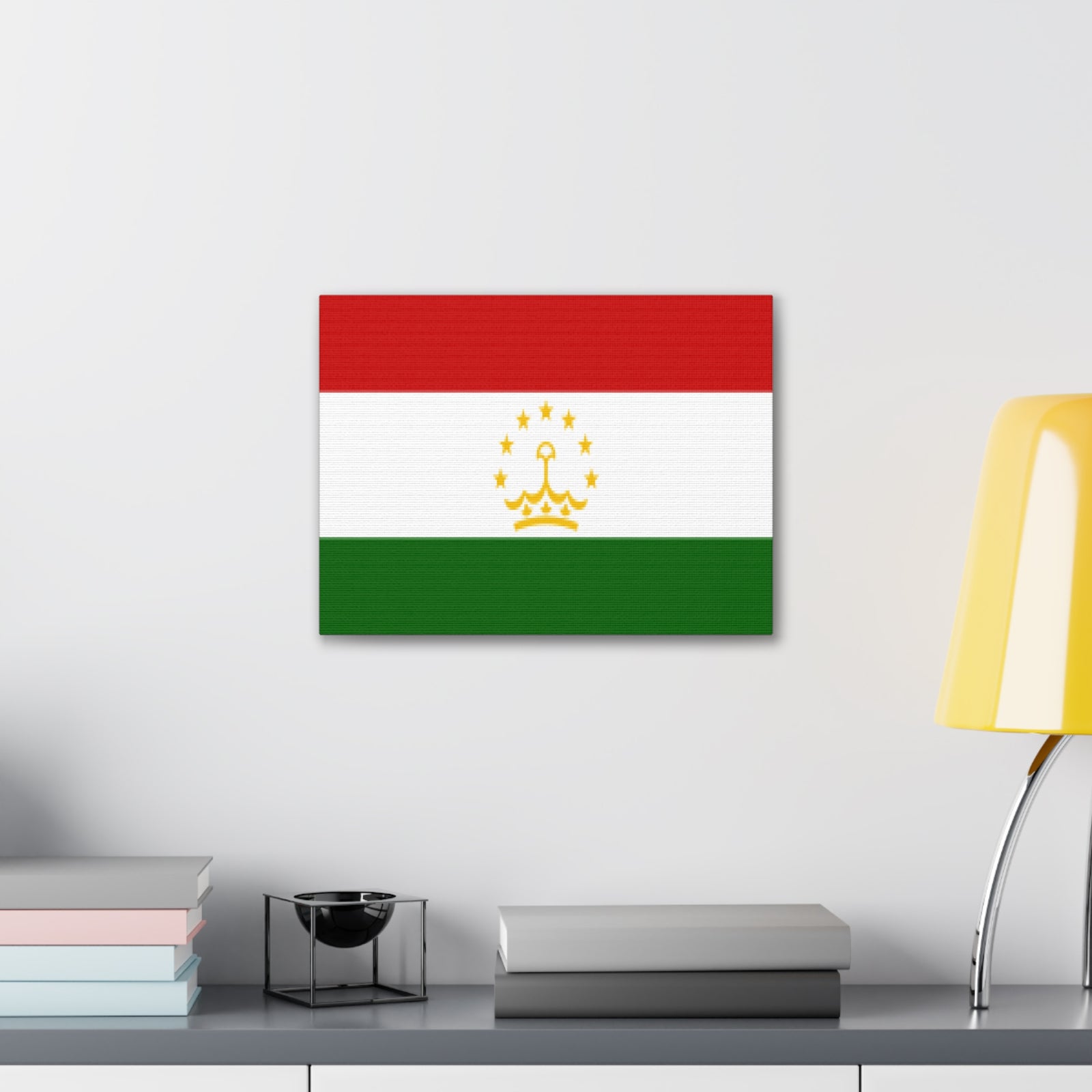Tajikistan Country Flag Canvas Vibrant Wall Art Unframed Home Decor-Express Your Love Gifts