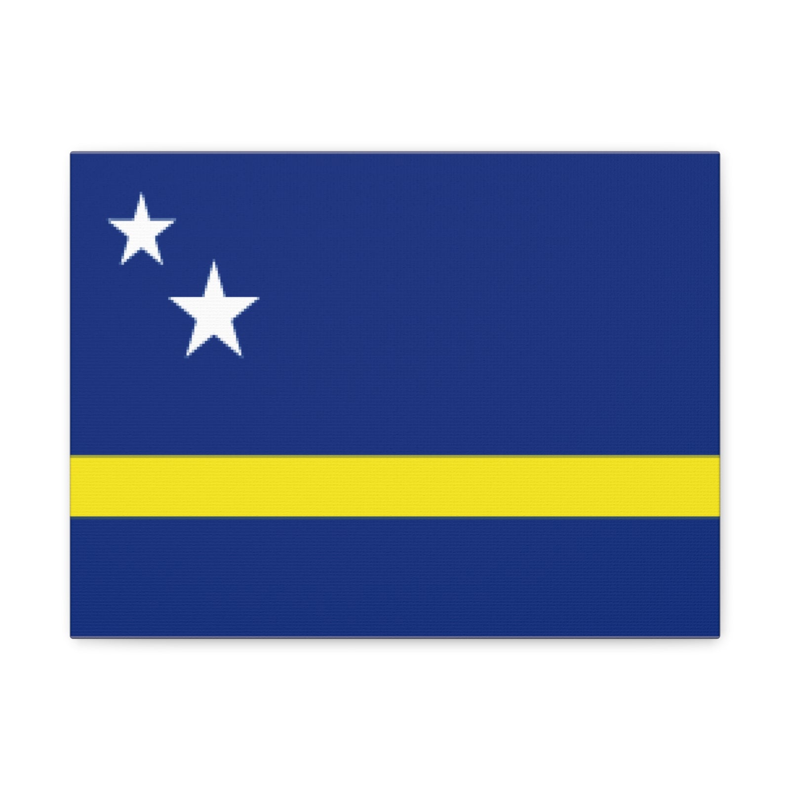 Curacao Country Flag Canvas Vibrant Wall Art Unframed Home Decor-Express Your Love Gifts