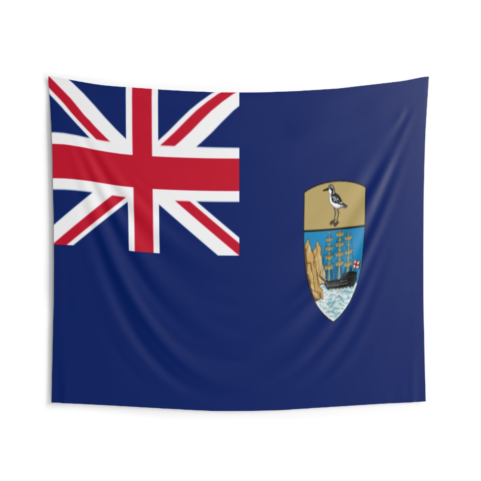 Saint Helena, Ascension and Tristan da Cunha Country Flag Wall Hanging Tapestry-Express Your Love Gifts