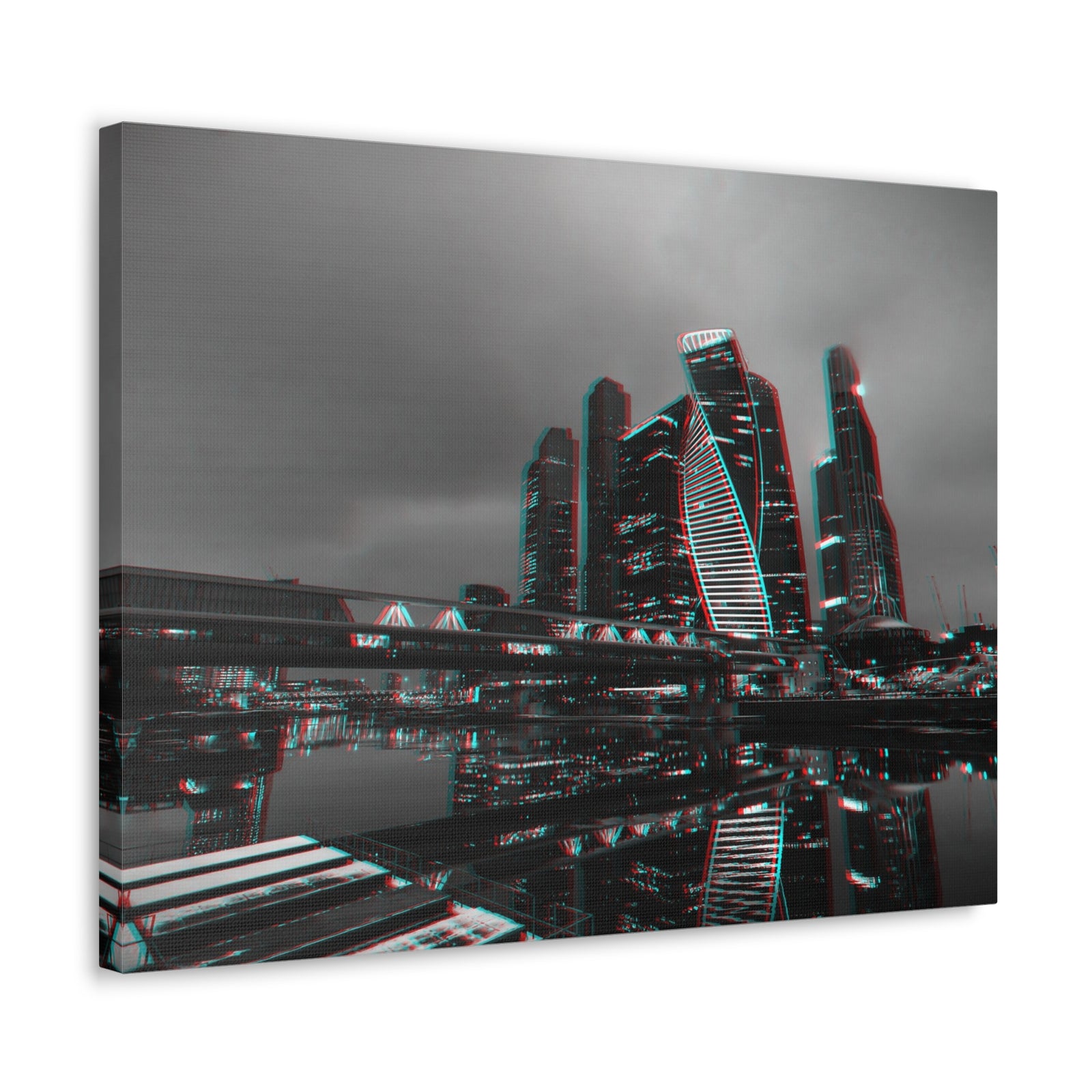 Moscow Black And White Skyline Canvas Artwork High-Quality Breathtaking Stunning Cityscape for Home Decor Ready to Hang-Express Your Love Gifts