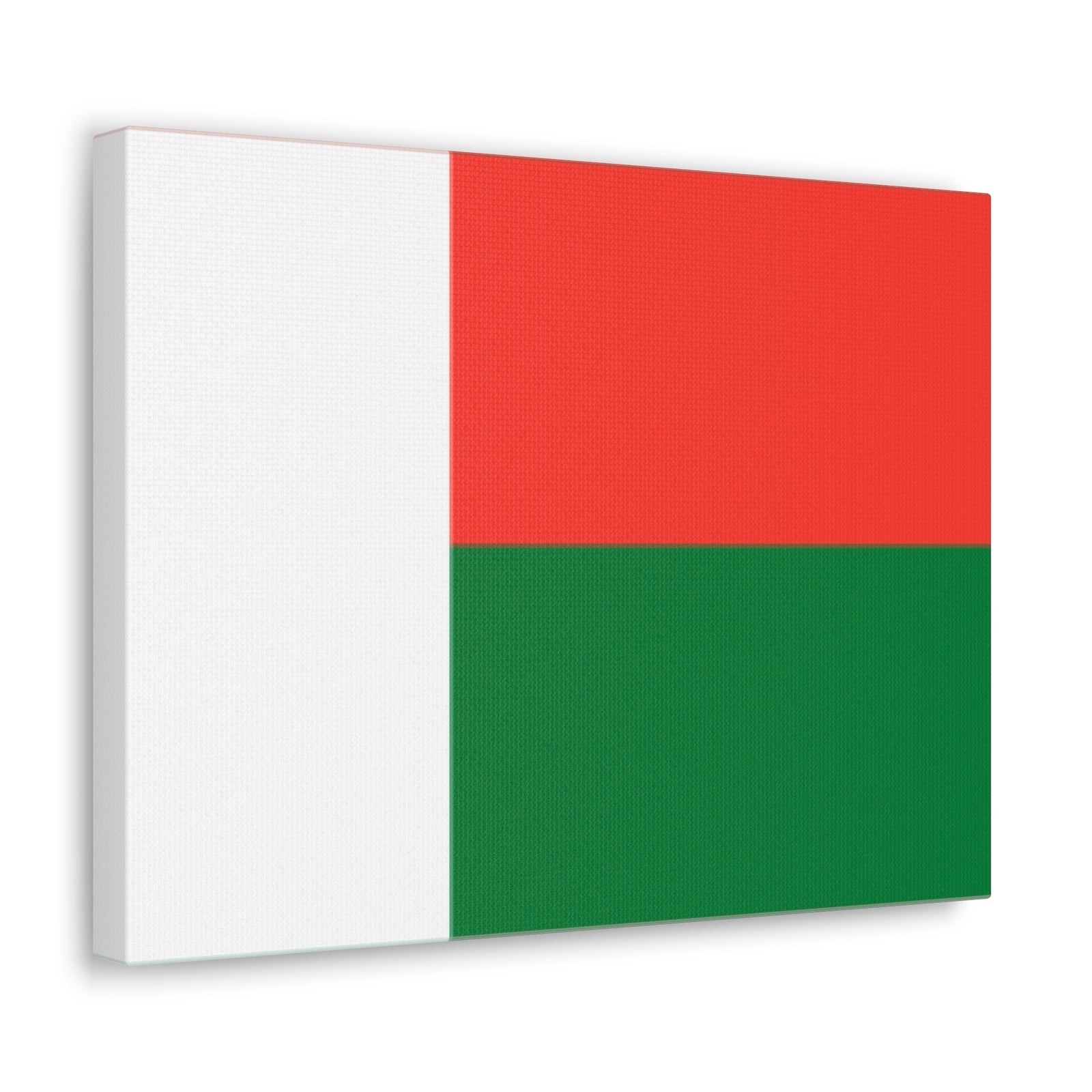 Madagascar Country Flag Canvas Vibrant Wall Art Unframed Home Decor-Express Your Love Gifts