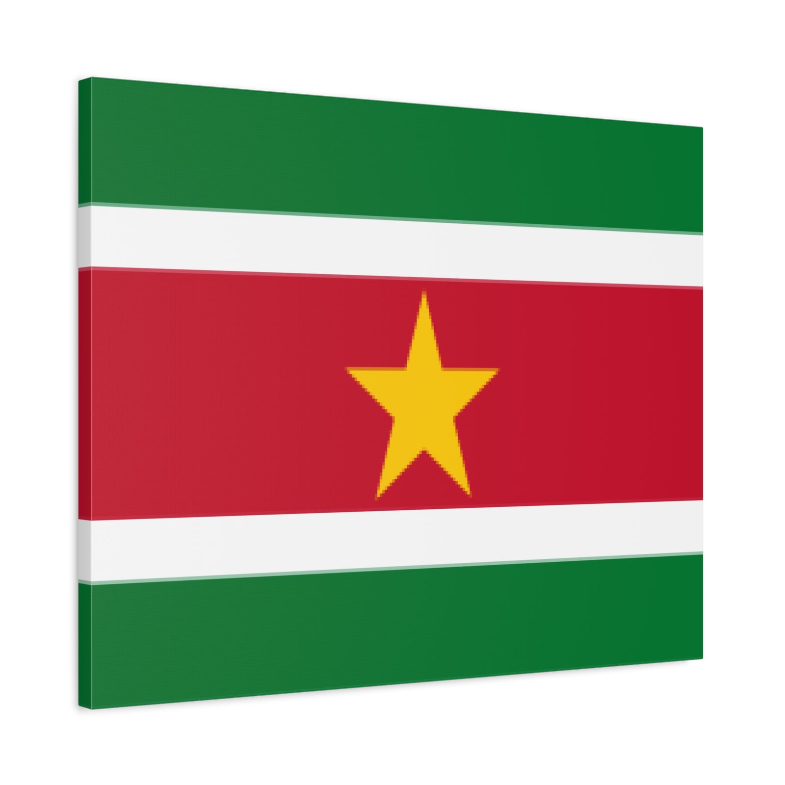 Suriname Country Flag Canvas Vibrant Wall Art Unframed Home Decor-Express Your Love Gifts
