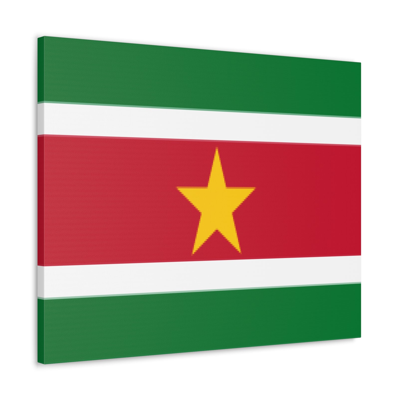 Suriname Country Flag Canvas Vibrant Wall Art Unframed Home Decor-Express Your Love Gifts