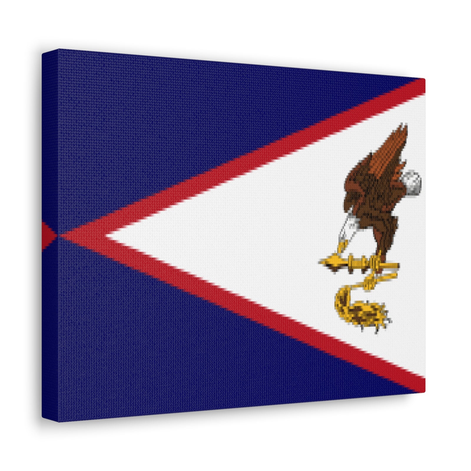 American Samoa Country Flag Canvas Vibrant Wall Art Unframed Home Decor-Express Your Love Gifts
