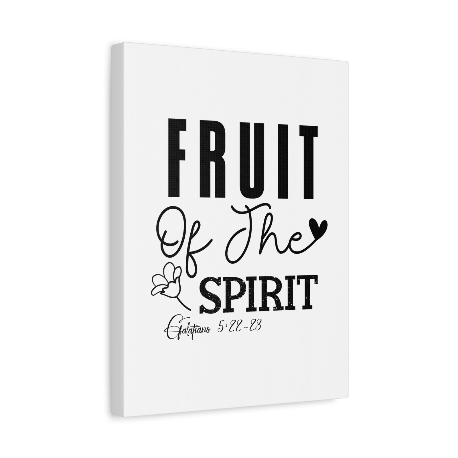 Scripture Walls Galatians 5:22-23 Fruit of the Spirit Bible Verse Canvas Christian Wall Art Ready to Hang Unframed-Express Your Love Gifts