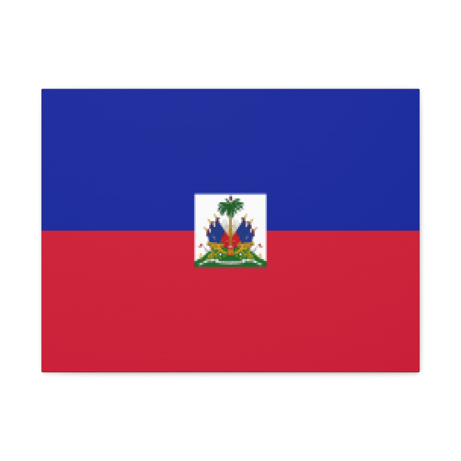 Haiti Country Flag Canvas Vibrant Wall Art Unframed Home Decor-Express Your Love Gifts
