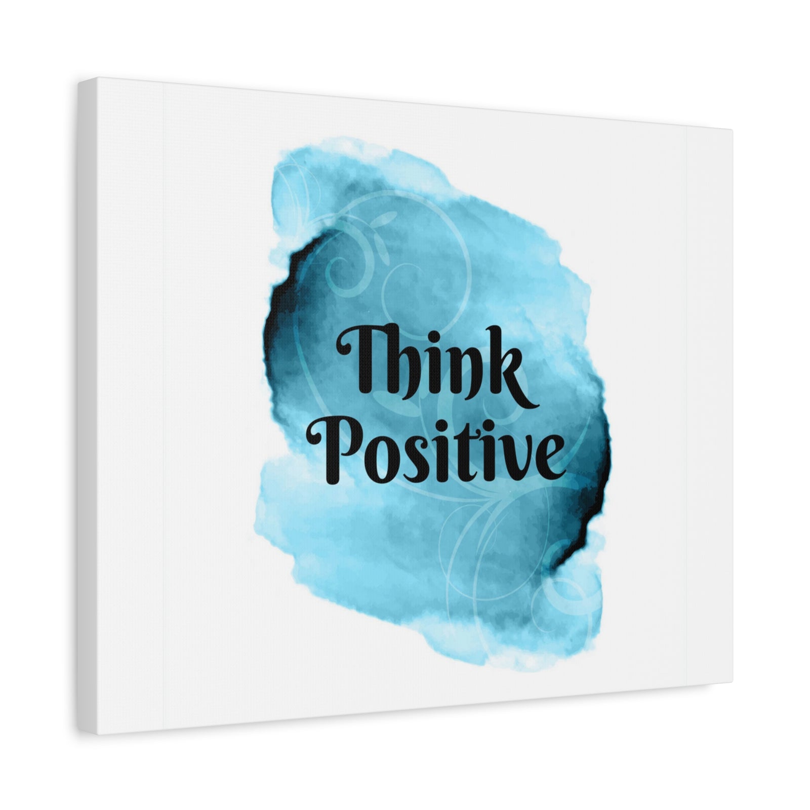 Inspirational Quote Canvas Think Positive Wall Art Motivational Motto Inspiring Prints Artwork Decor Ready to Hang-Express Your Love Gifts