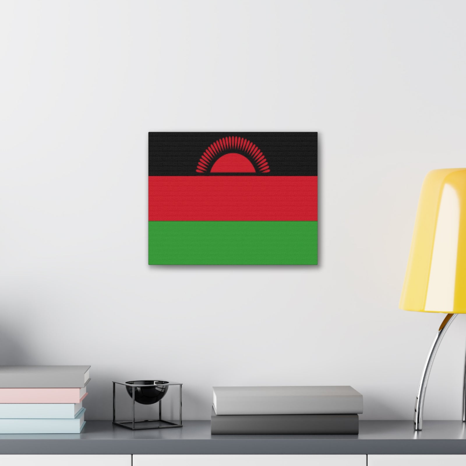 Malawi Country Flag Canvas Vibrant Wall Art Unframed Home Decor-Express Your Love Gifts