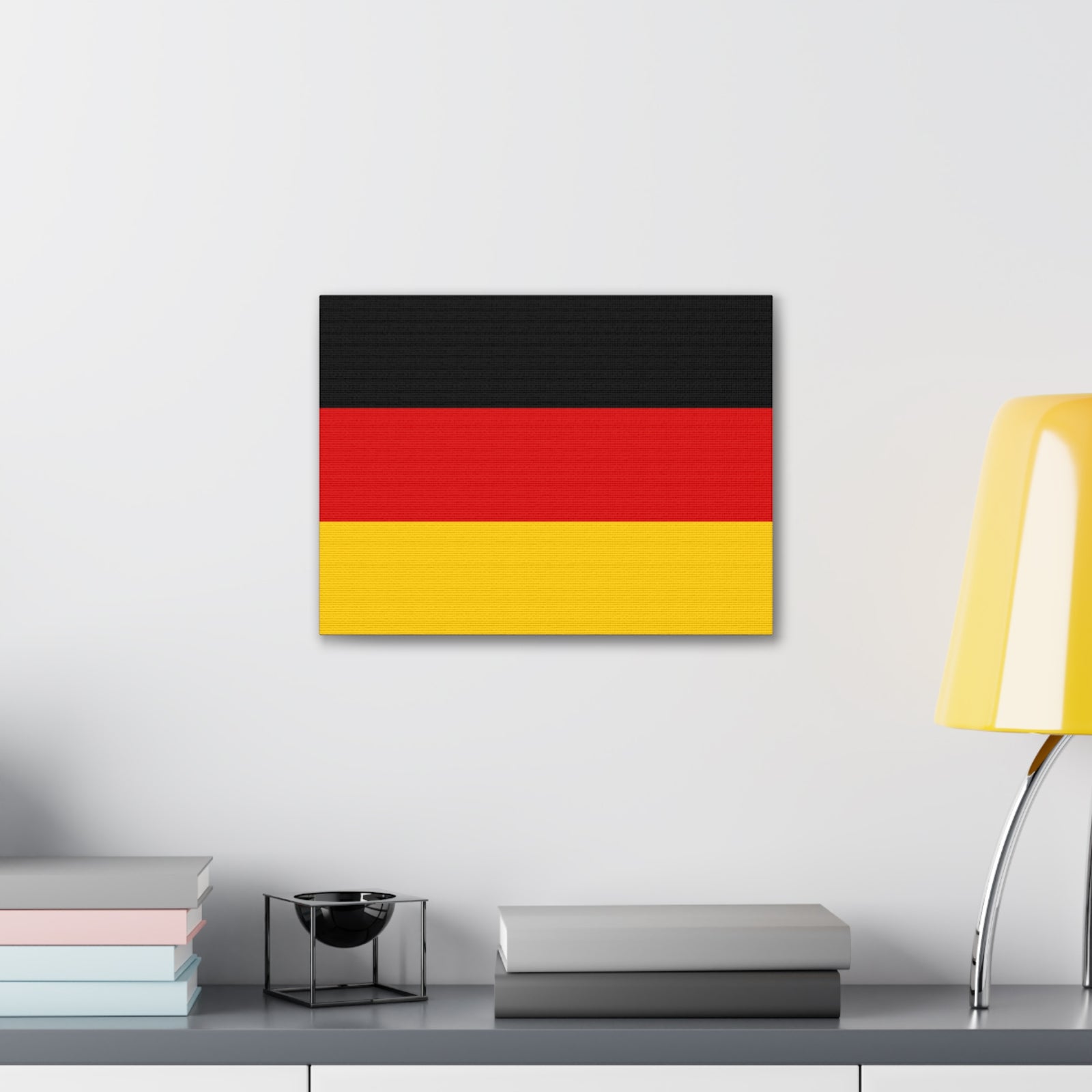 Germany Country Flag Canvas Vibrant Wall Art Unframed Home Decor-Express Your Love Gifts