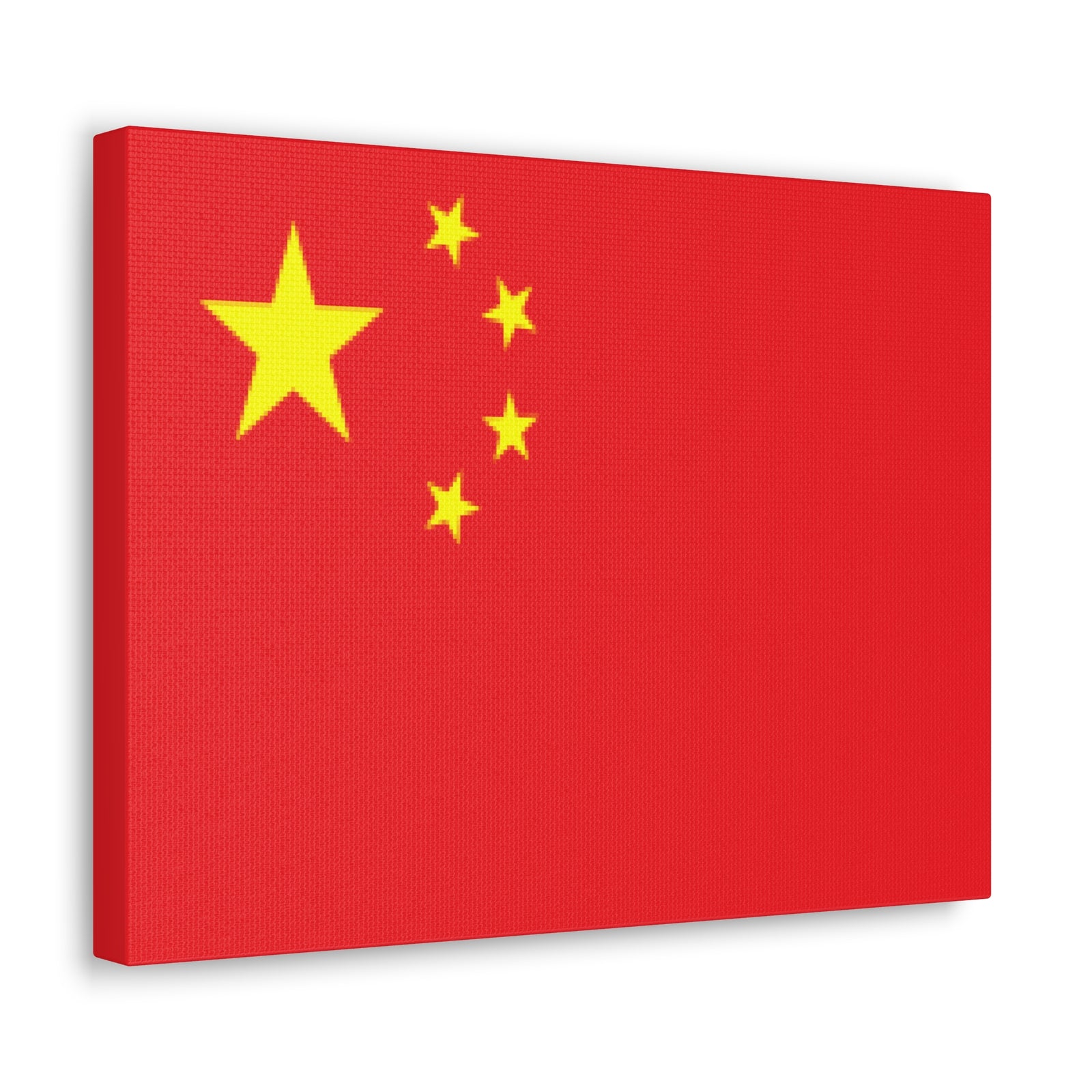 China Country Flag Canvas Vibrant Wall Art Unframed Home Decor-Express Your Love Gifts