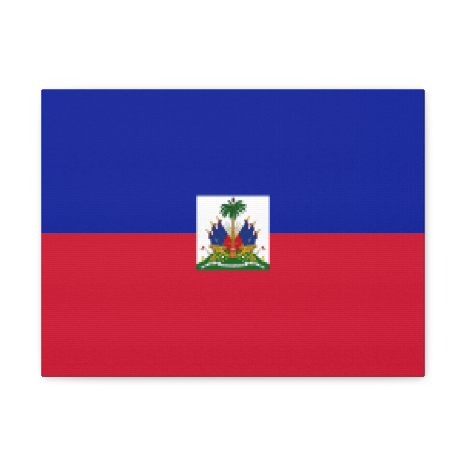 Haiti Country Flag Canvas Vibrant Wall Art Unframed Home Decor-Express Your Love Gifts