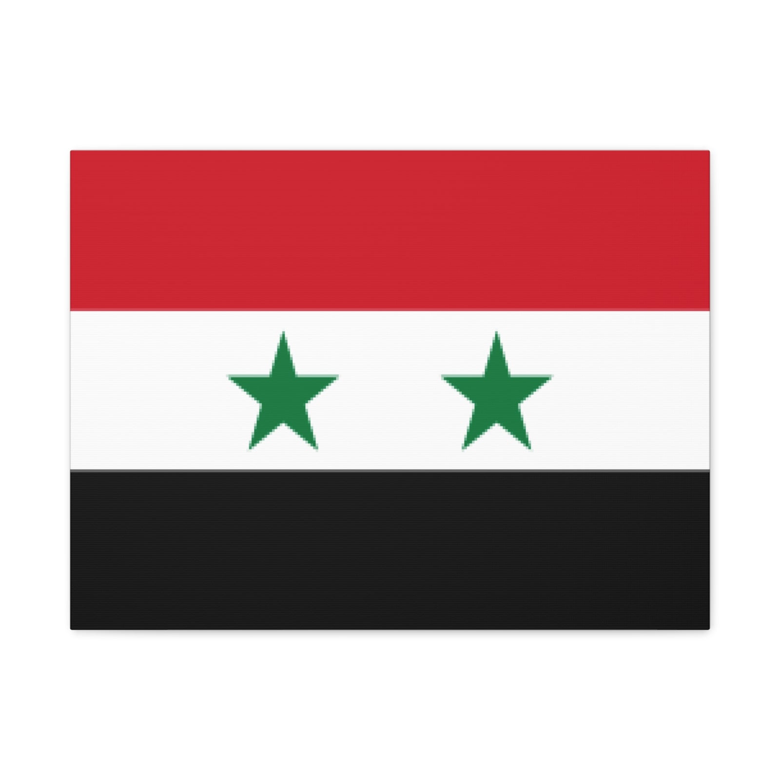 Syria Country Flag Canvas Vibrant Wall Art Unframed Home Decor-Express Your Love Gifts