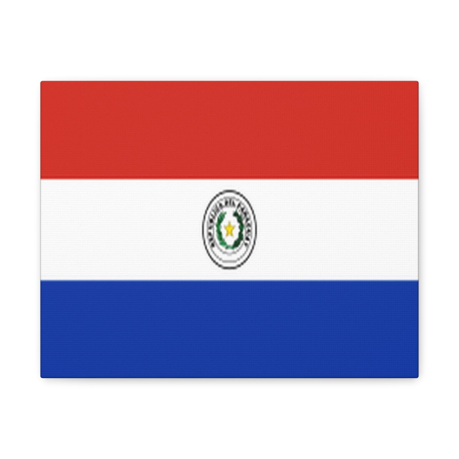 Paraguay Country Flag Canvas Vibrant Wall Art Unframed Home Decor-Express Your Love Gifts