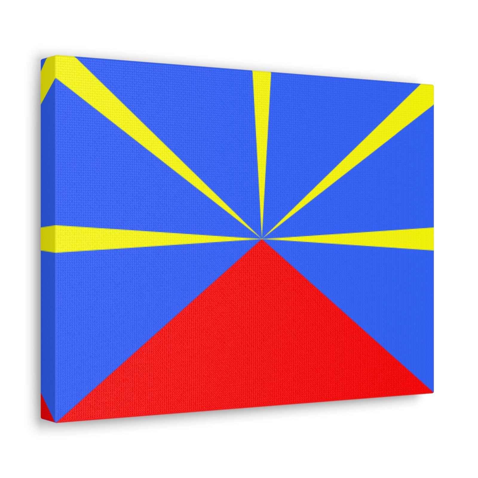 Réunion Country Flag Canvas Vibrant Wall Art Unframed Home Decor-Express Your Love Gifts