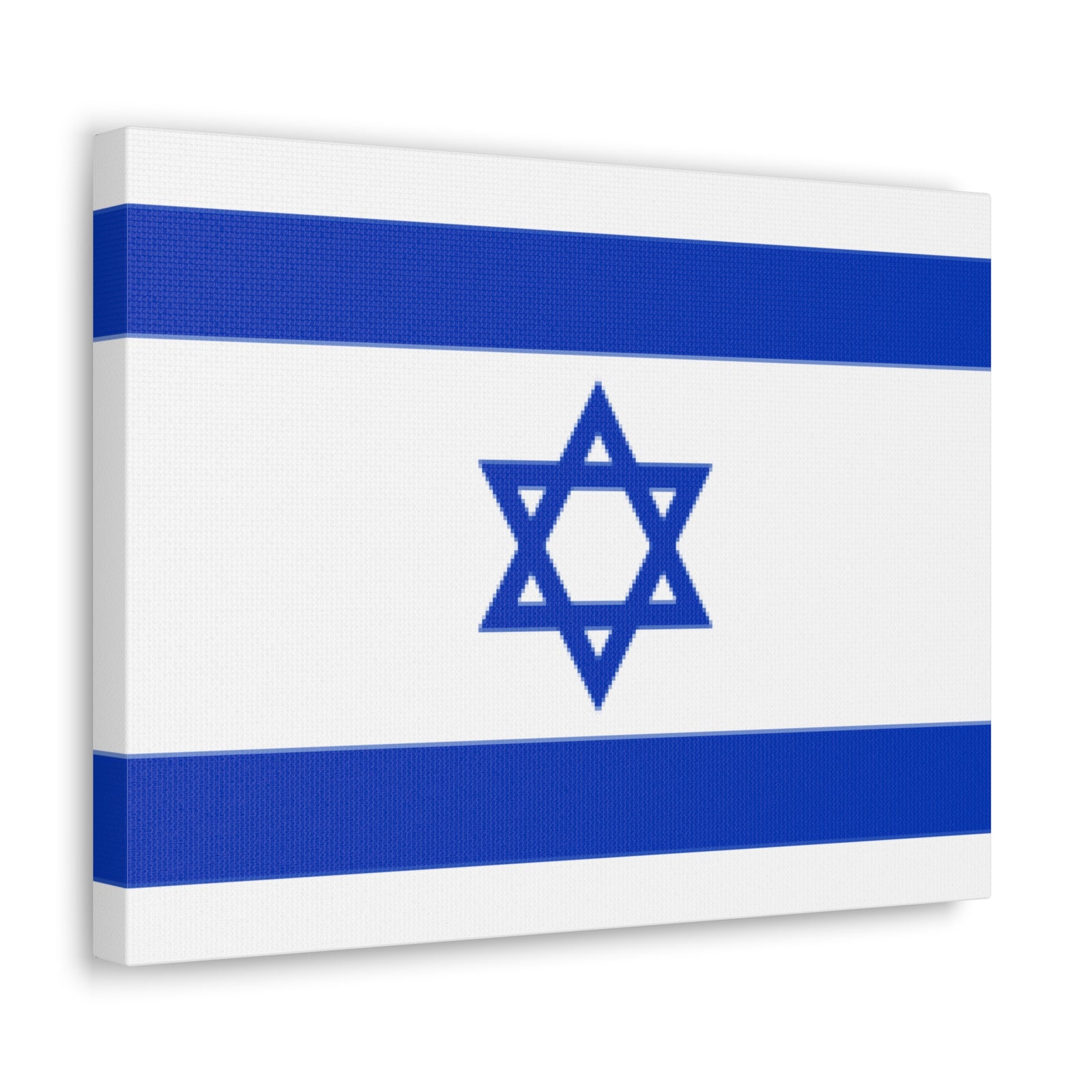 Israel Country Flag Canvas Vibrant Wall Art Unframed Home Decor-Express Your Love Gifts