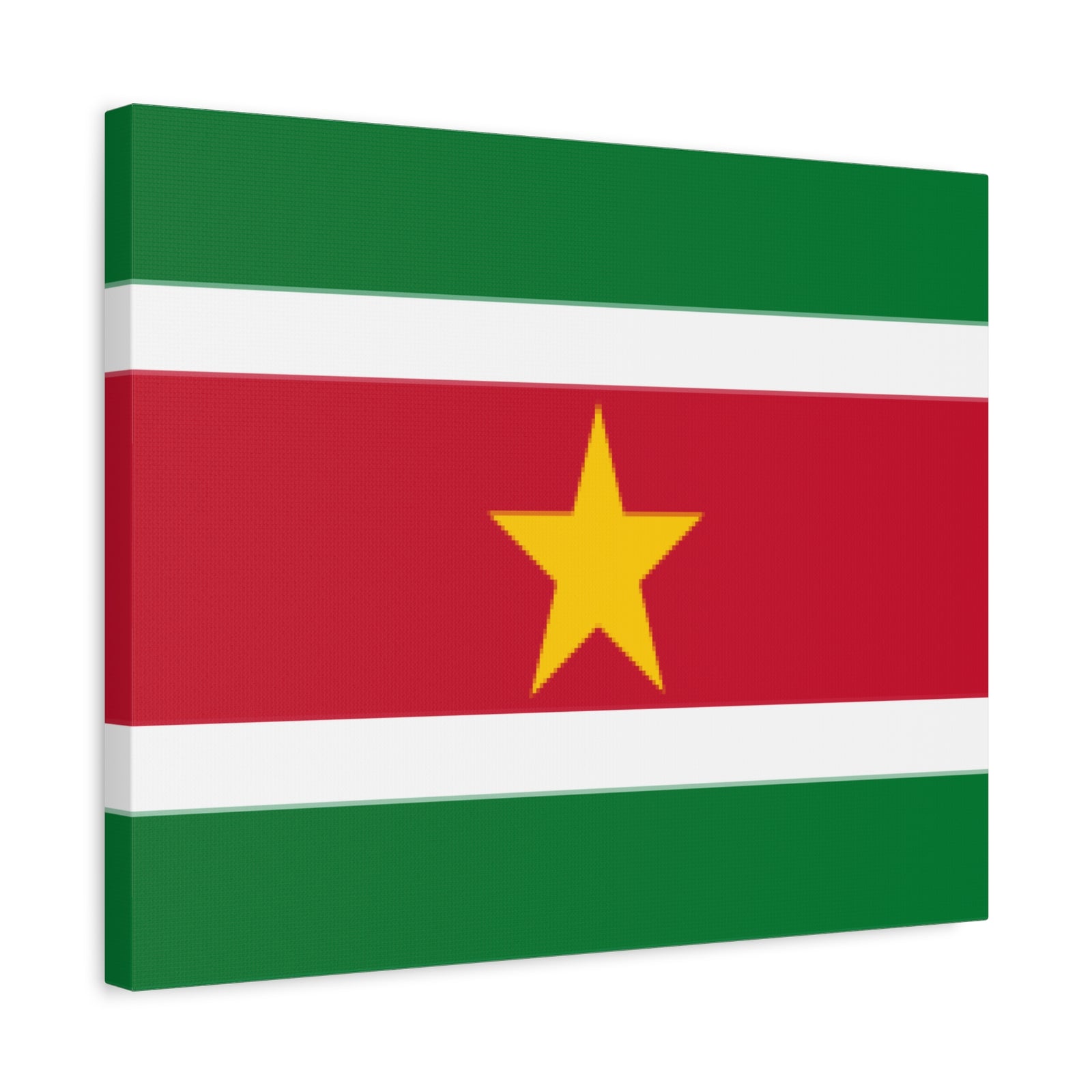 Suriname Country Flag Canvas Vibrant Wall Art Unframed Home Decor-Express Your Love Gifts