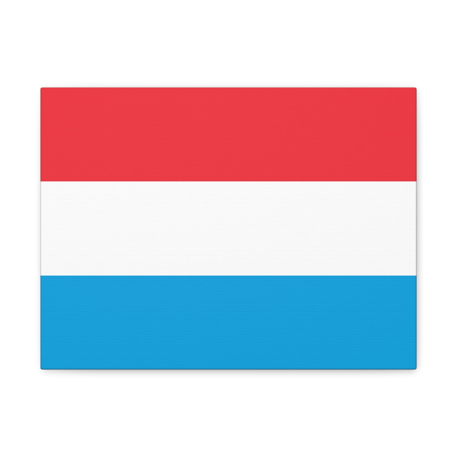 Luxembourg Country Flag Canvas Vibrant Wall Art Unframed Home Decor-Express Your Love Gifts