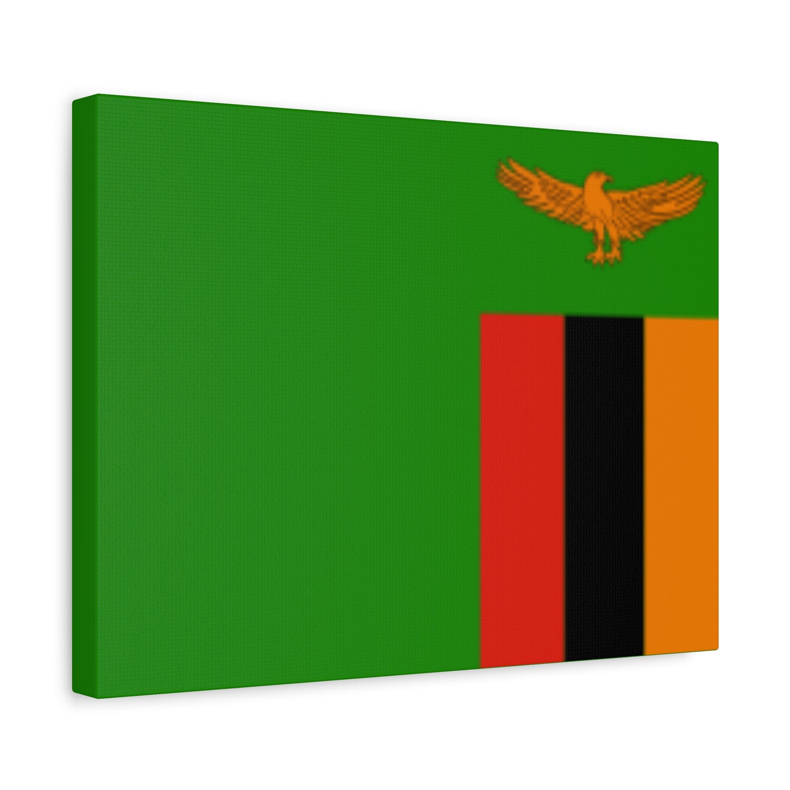 Zambia Country Flag Canvas Vibrant Wall Art Unframed Home Decor-Express Your Love Gifts
