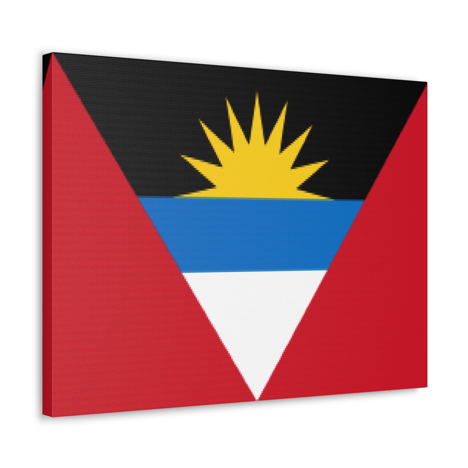 Antigua and Barbuda Country Flag Canvas Vibrant Wall Art Unframed Home Decor-Express Your Love Gifts