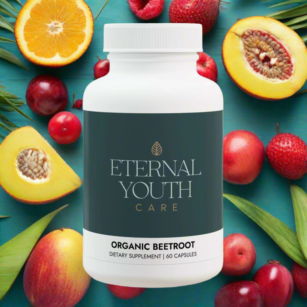 Eternal Youth Beetroot Supplement – Exercise Performance Cardiovascular Support | Non-GMO, Vegan (60 Capsules)-Express Your Love Gifts