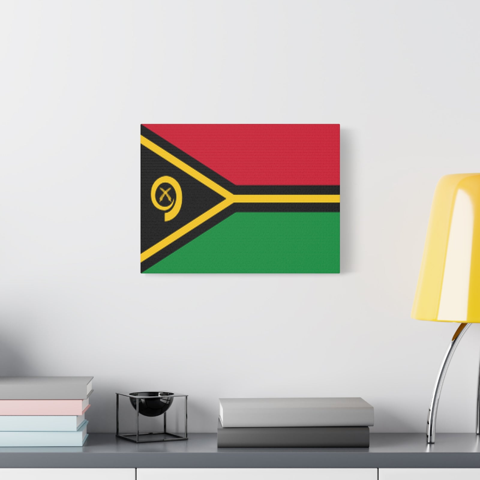 Vanuatu Country Flag Canvas Vibrant Wall Art Unframed Home Decor-Express Your Love Gifts